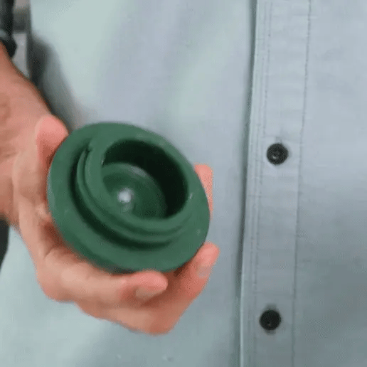 Demonstrating a durable freezable dog toy designed for long-lasting entertainment and refreshing play for your pet.