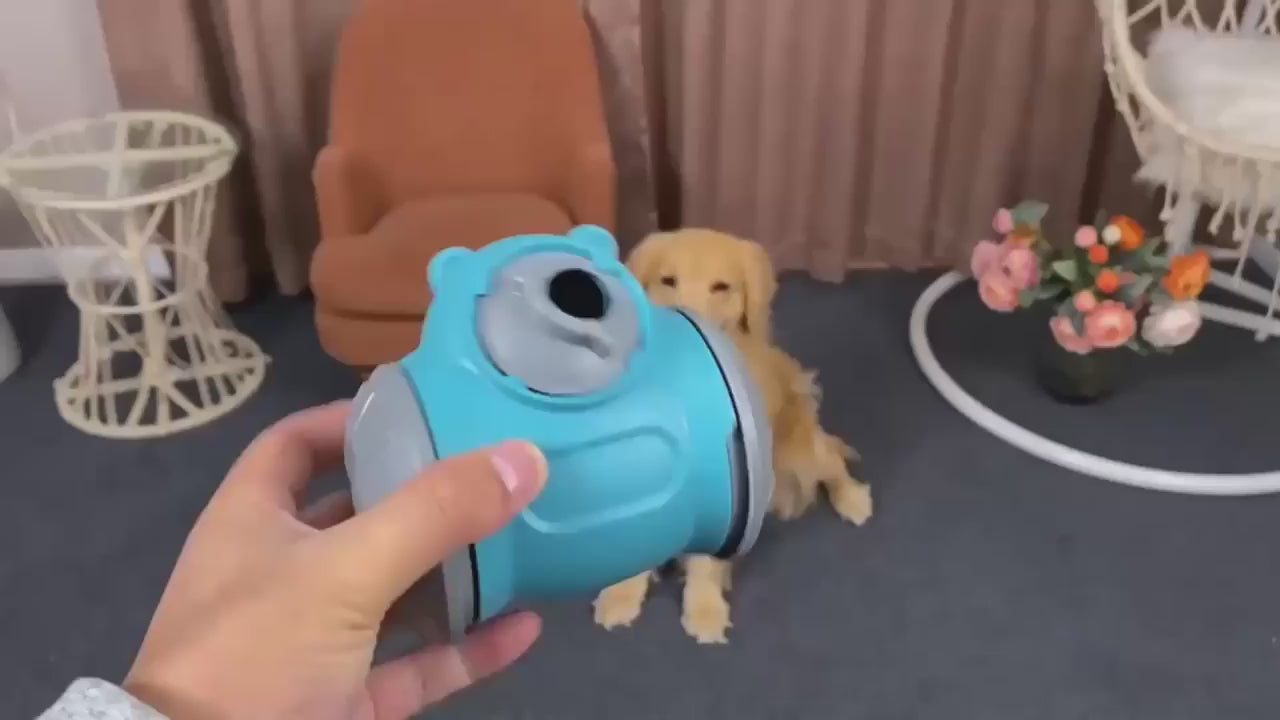 Load video: Interactive Slow Feeder Toy video from FluffyPuppy, promoting a fun and engaging way to feed and entertain your dog.