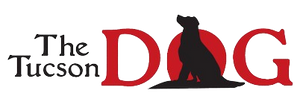 The Tucson Dog logo featuring a sitting dog silhouette